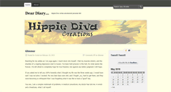 Desktop Screenshot of diary.hippiediva.com